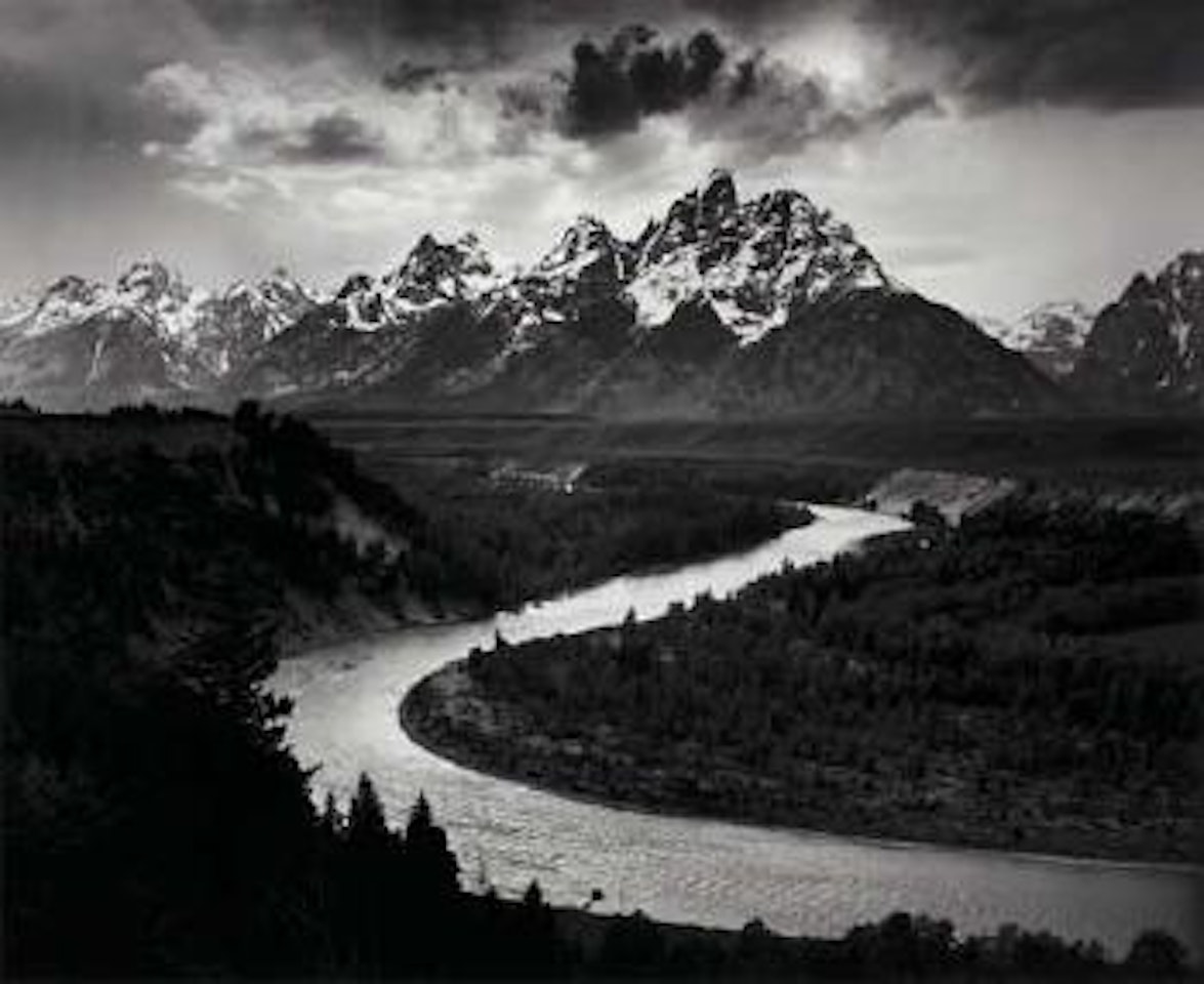 The Grand Tetons and the Snake River by Ansel Adams