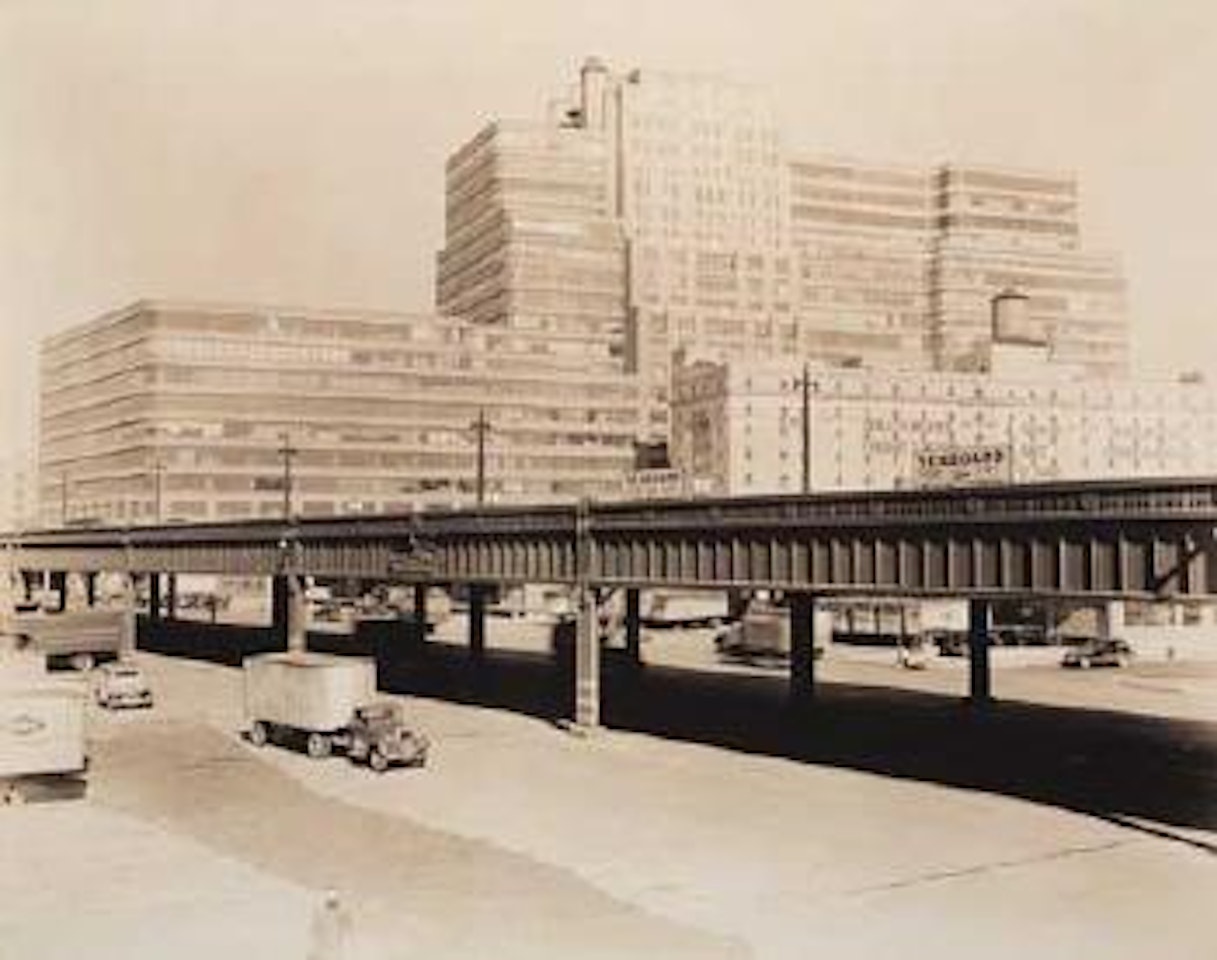 Starrett-Lehigh Building II by Berenice Abbott