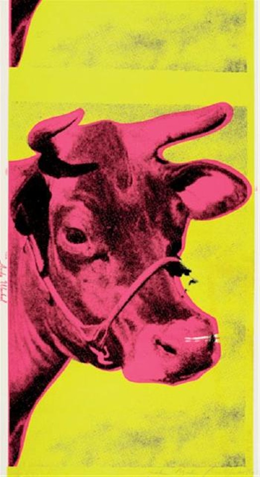 Cow and a quarter (See F./S. 11) by Andy Warhol