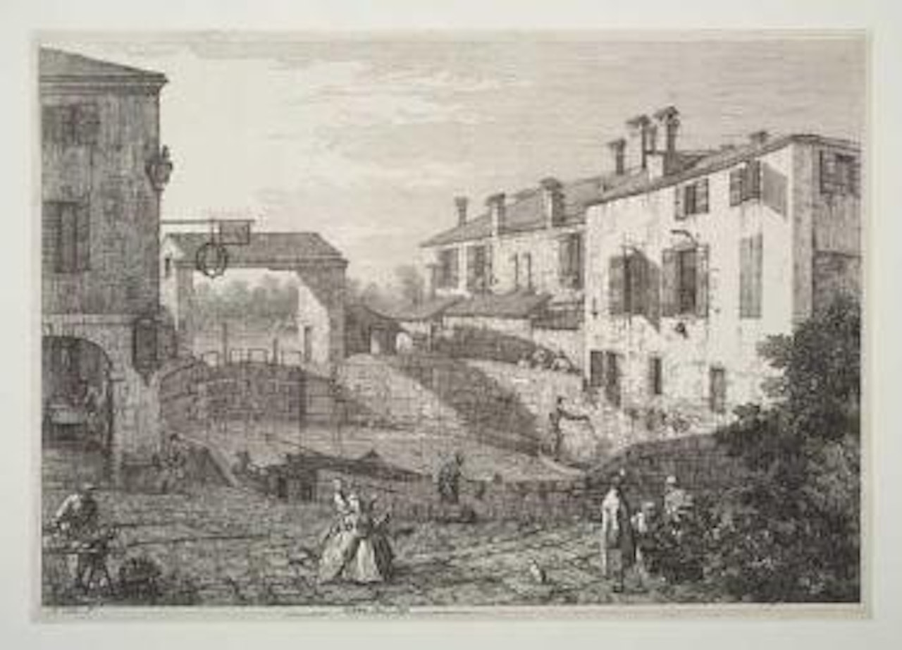Le Porte del Dolo (Bromberg 6) by Canaletto