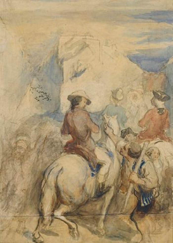 Scene de la Revolution by Honoré Daumier