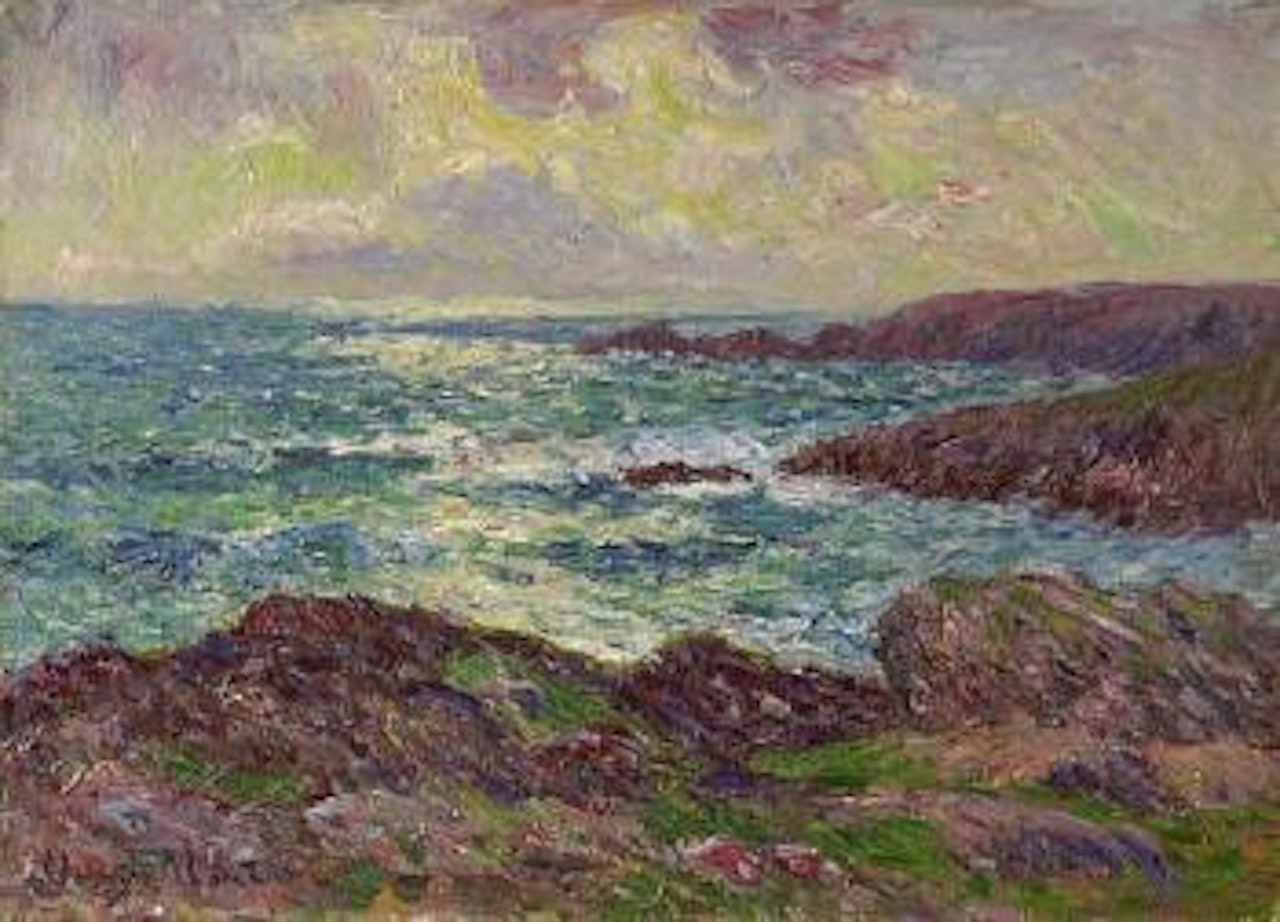 Seascape by Henry Moret