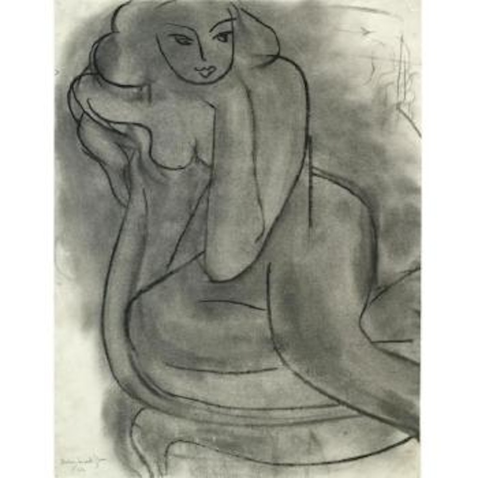 Nu assis by Henri Matisse