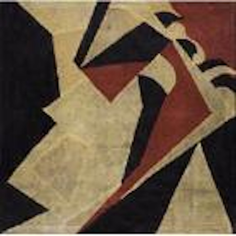 Composition en Diagnoles-Crucifixion by Jean Arp