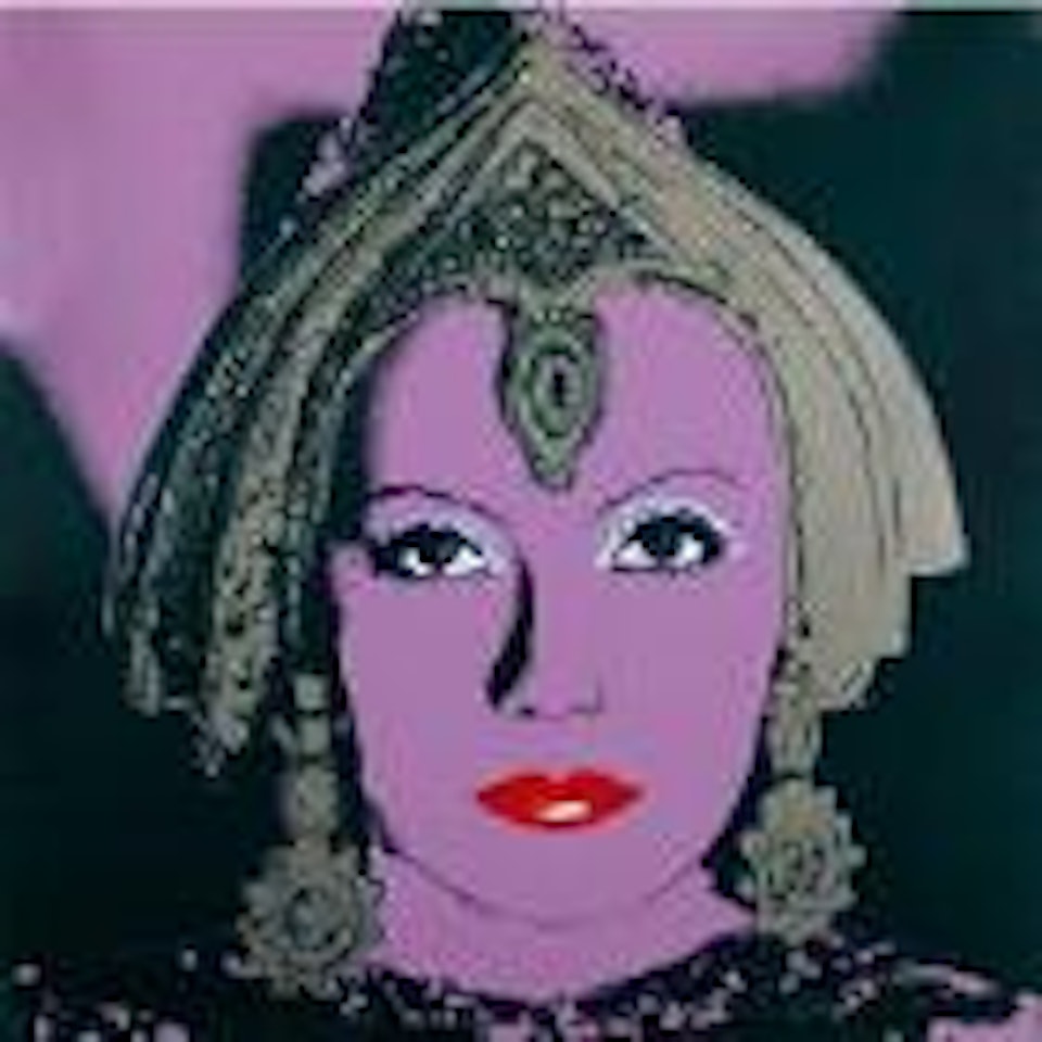 Myths suite - the star #258 by Andy Warhol