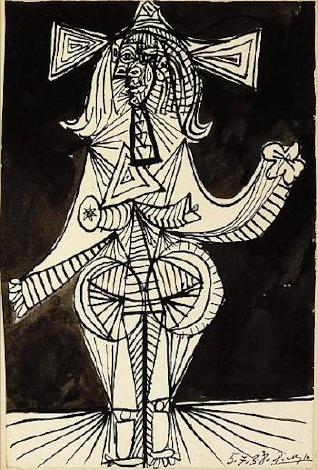 Femme debout by Pablo Picasso