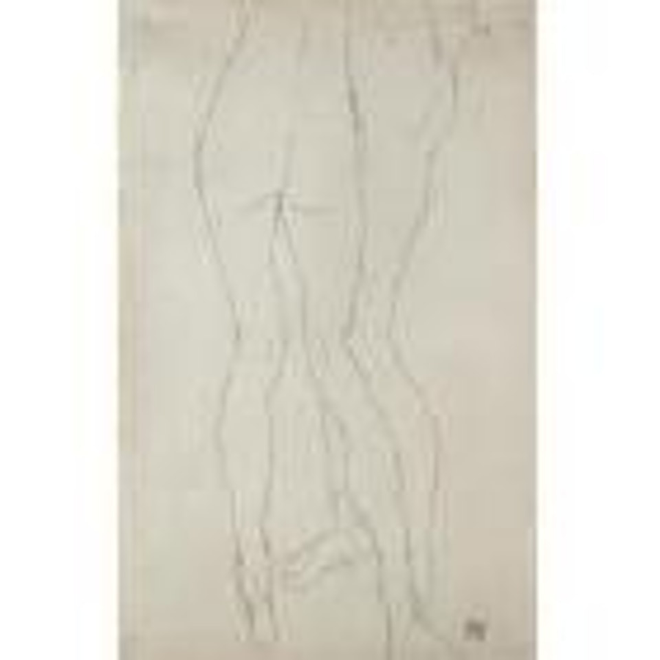 Zwei torsi (Two torsos) by Egon Schiele