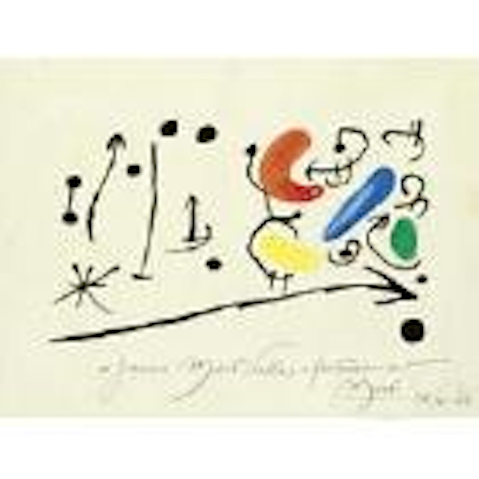 Untitled by Joan Miró
