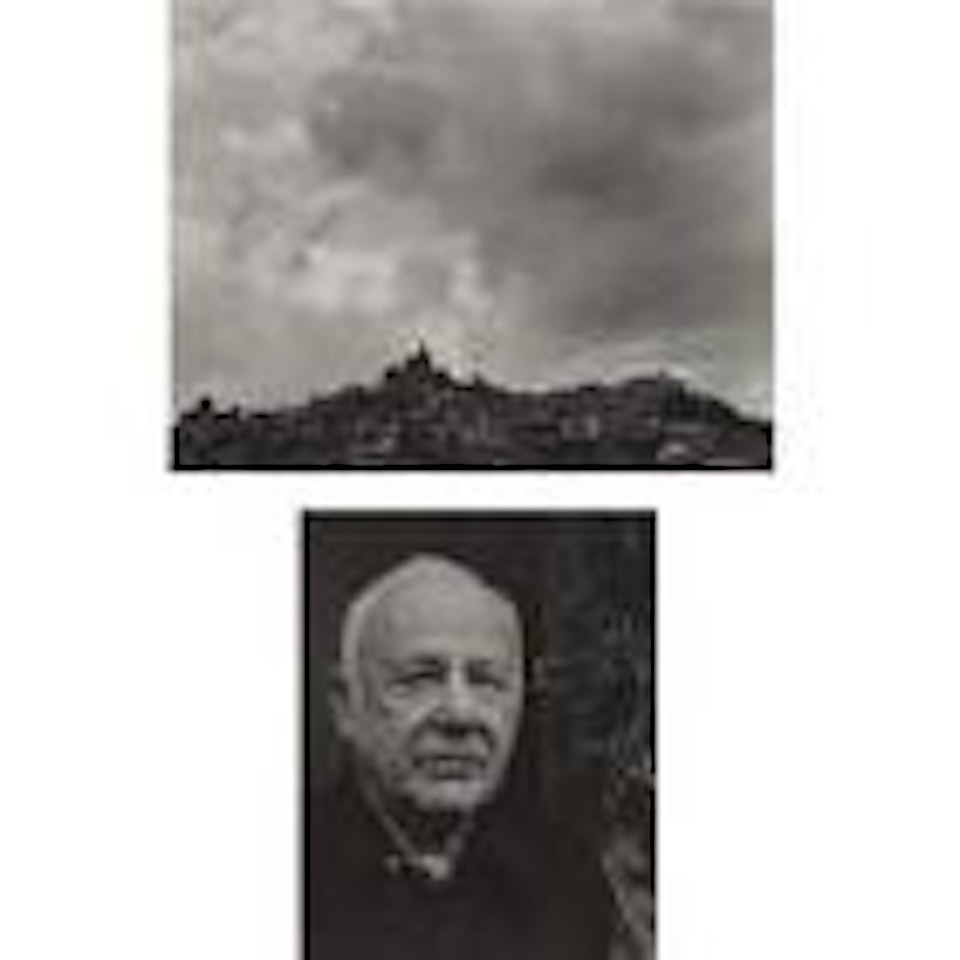 Hilltown, Sicily, Italy. Portrait of Paul Strand by Paul Strand