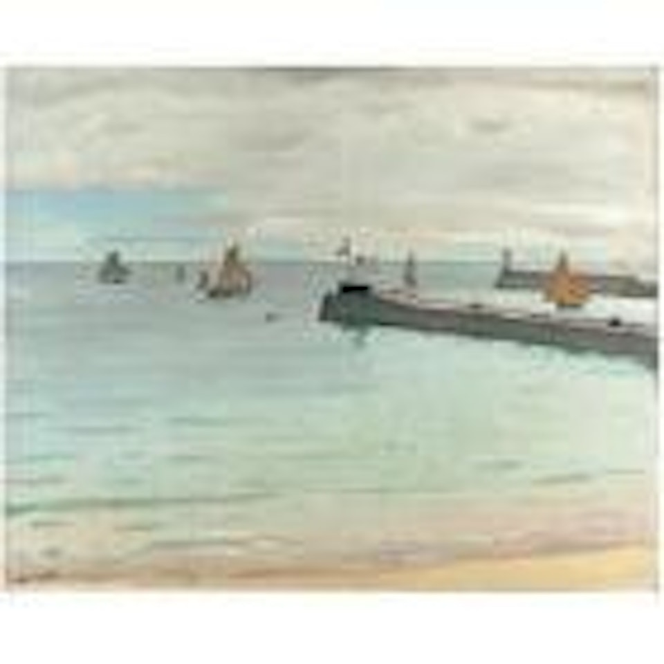 Entree du port des Sables d'Olonne by Albert Marquet