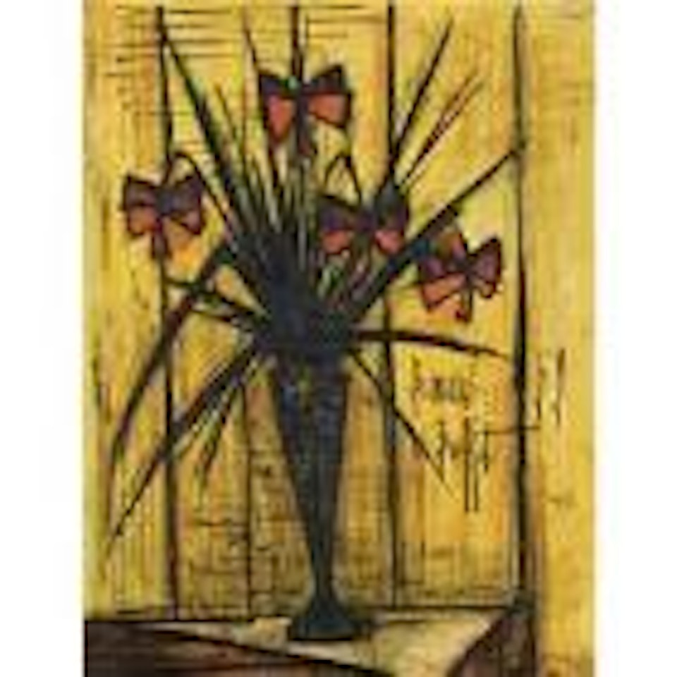 Bouquet aux papillons by Bernard Buffet