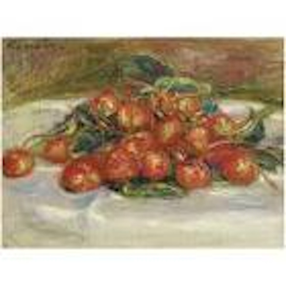 Nature morte aux fraises by Pierre-Auguste Renoir