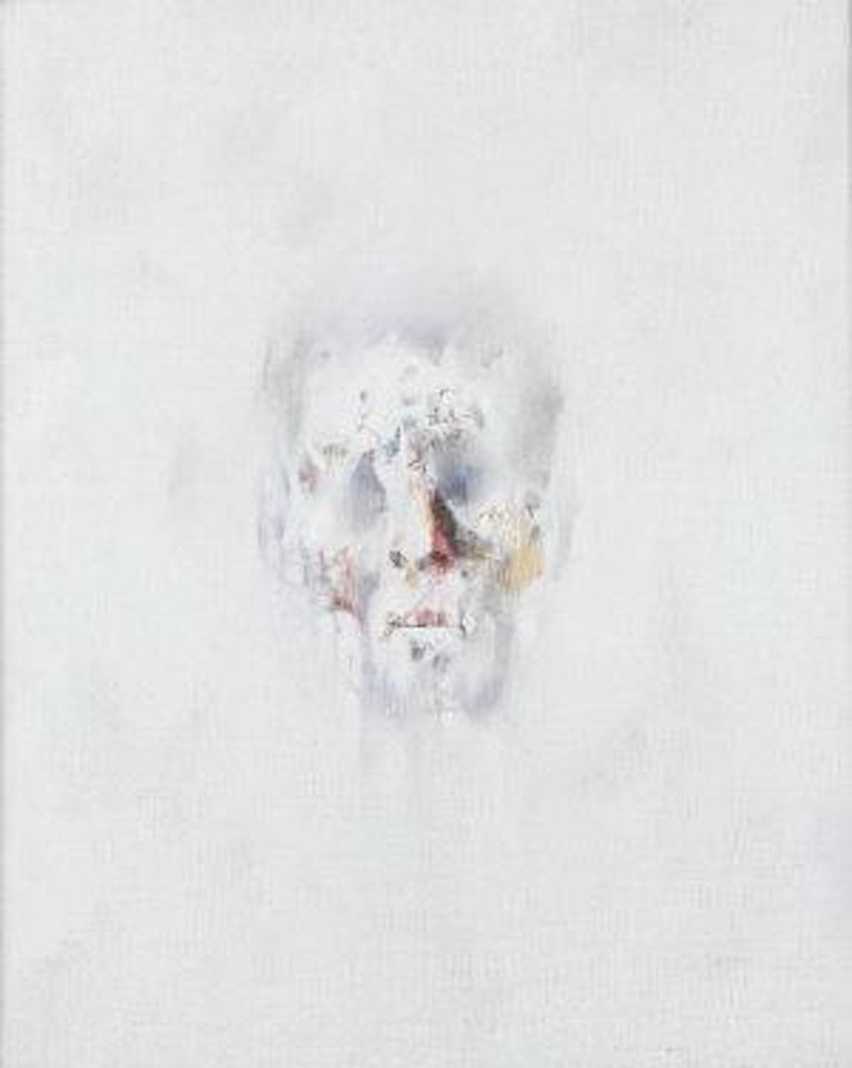 Study for reconstructed head of Samuel Beckett by Louis Le Brocquy
