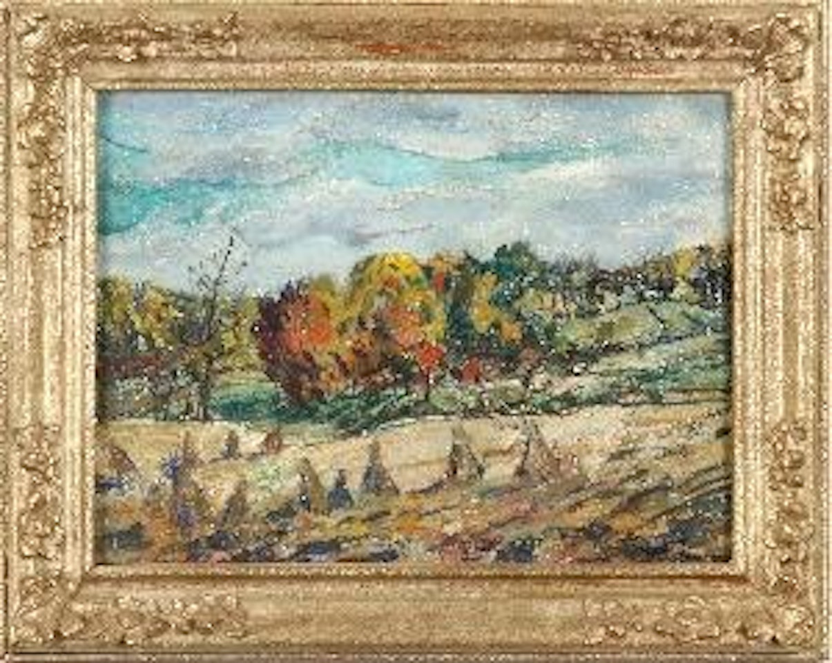 Autumn mood and motion by Walter Emerson Baum