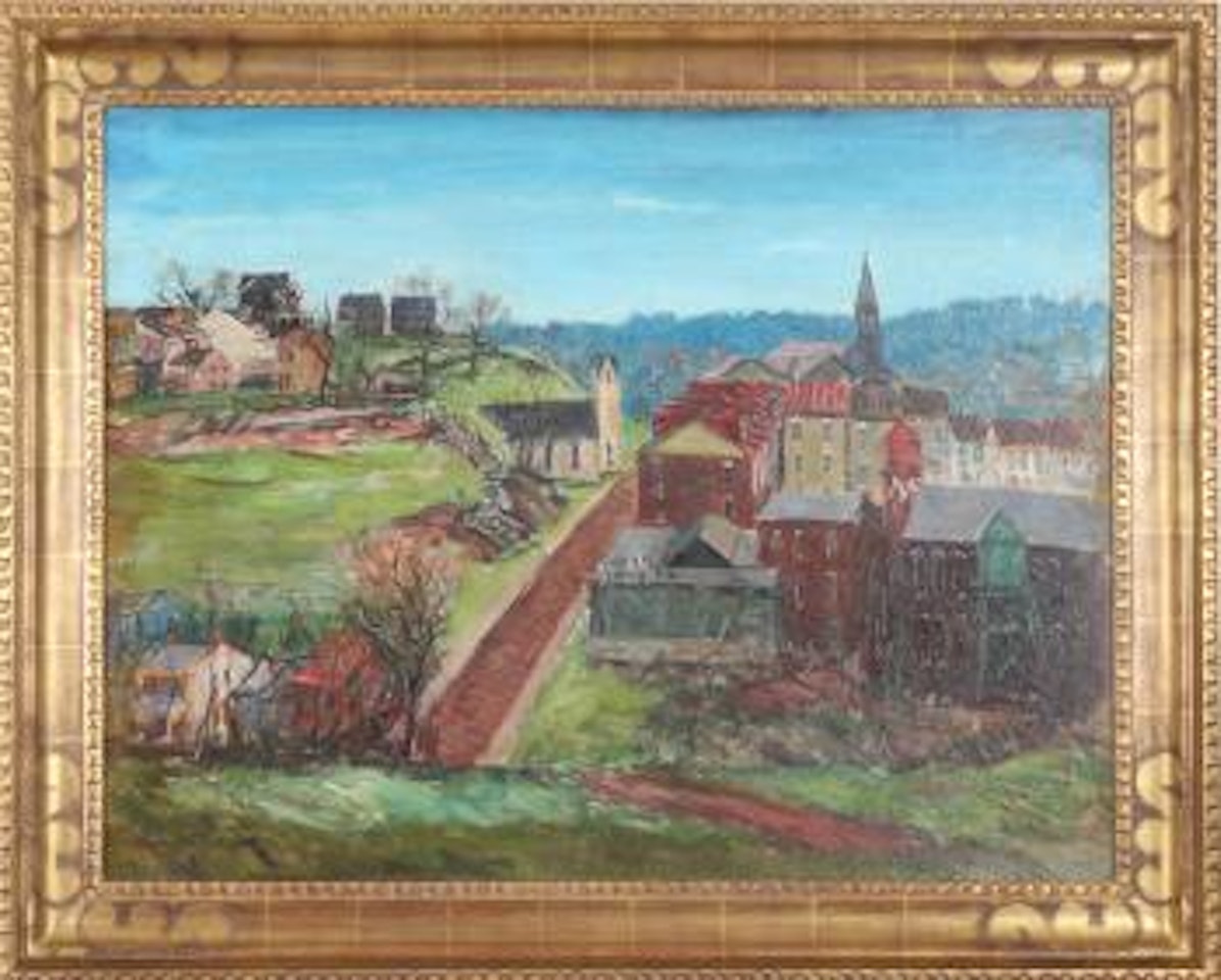 Scene at Easton by Walter Emerson Baum