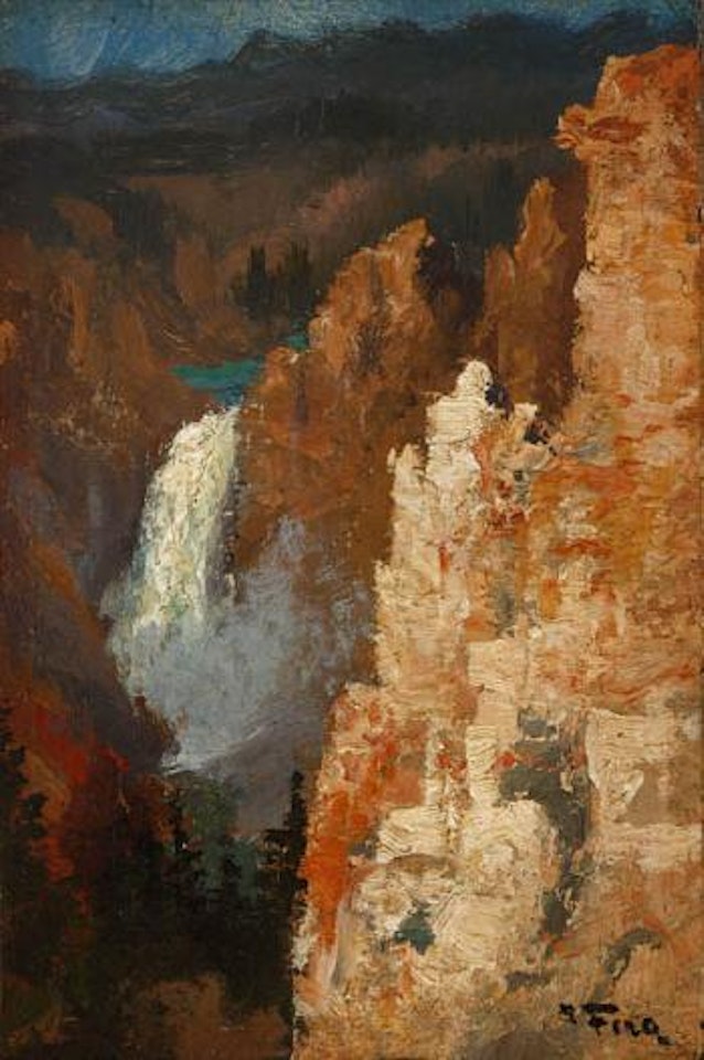 Yellowstone Falls by John Fery