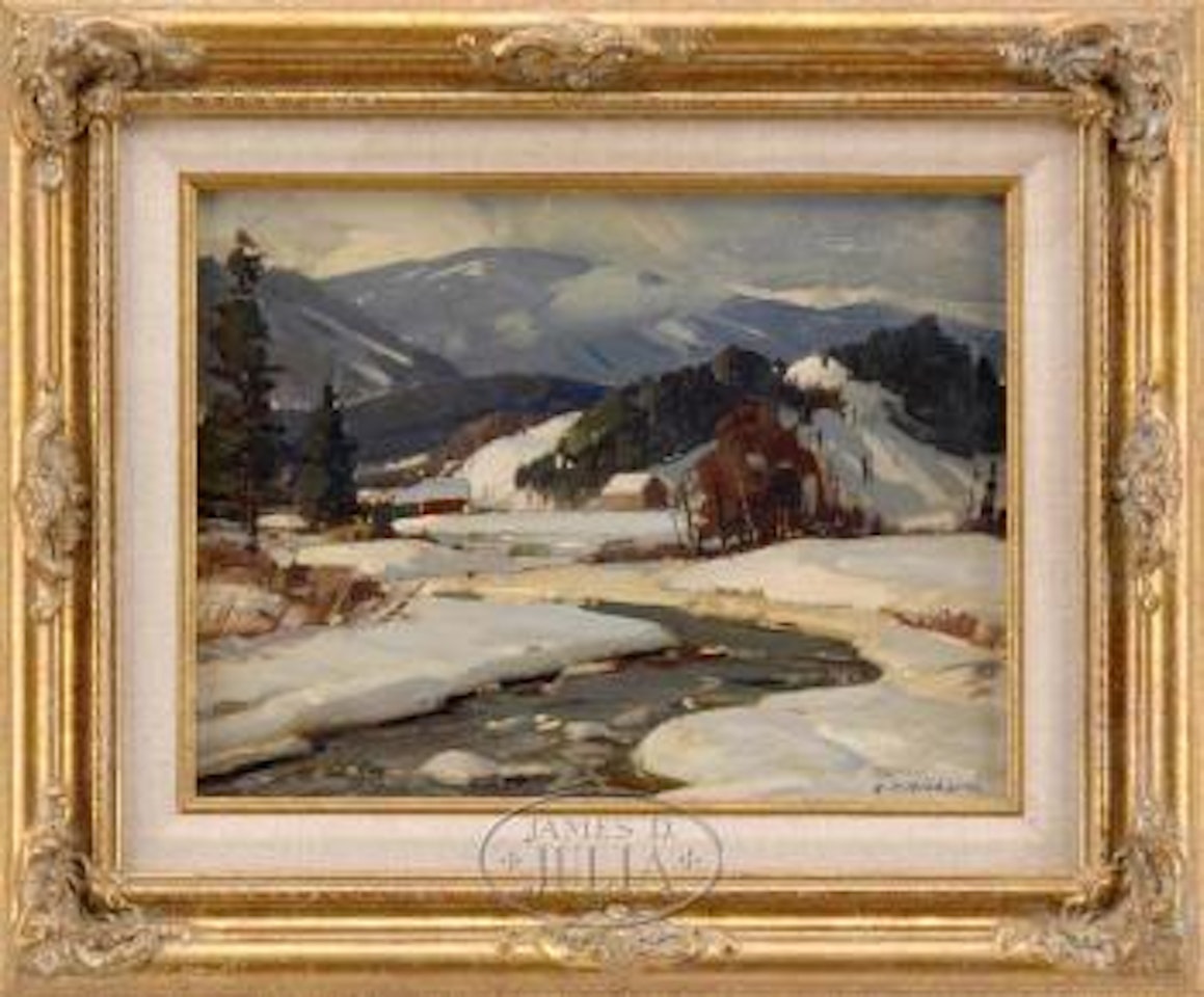 West River Vermont by Aldro Thompson Hibbard
