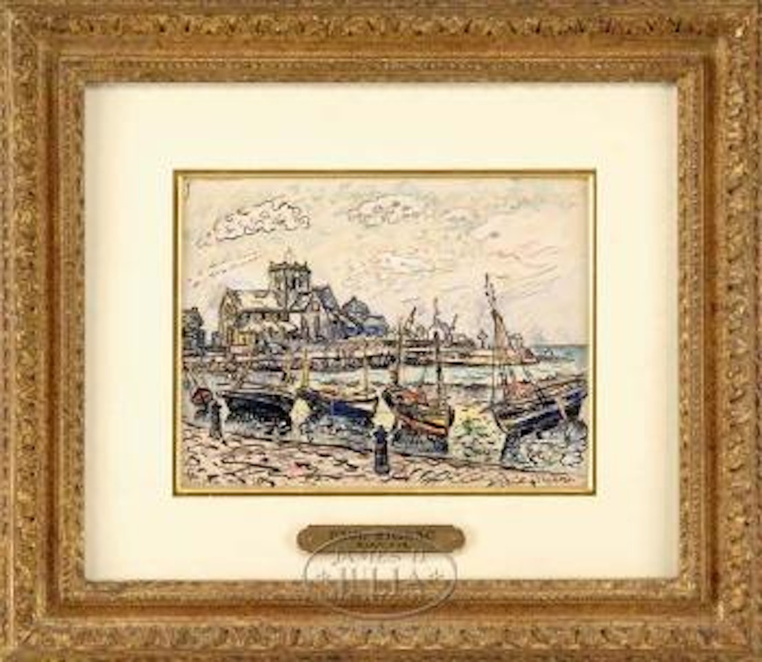 Barfleur by Paul Signac