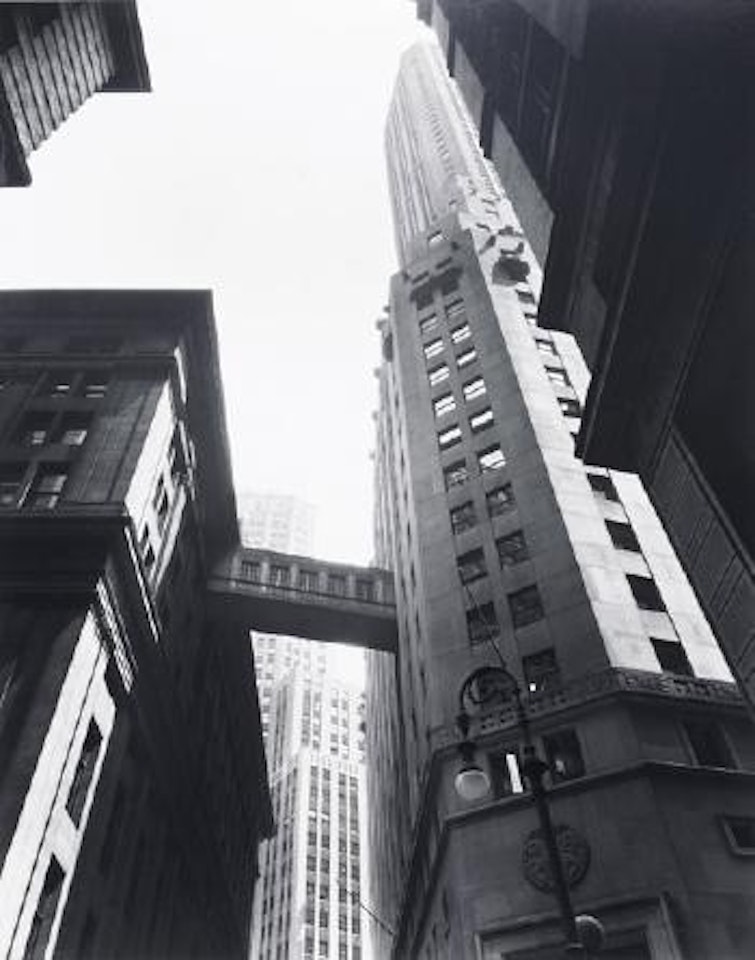 Stone and William Streets, from Berenice Abbott, Retrospective by Berenice Abbott