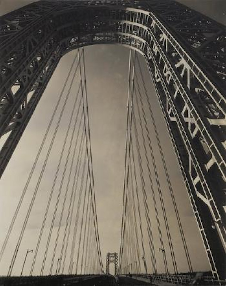 The George Washington Bridge, New York by Edward Steichen