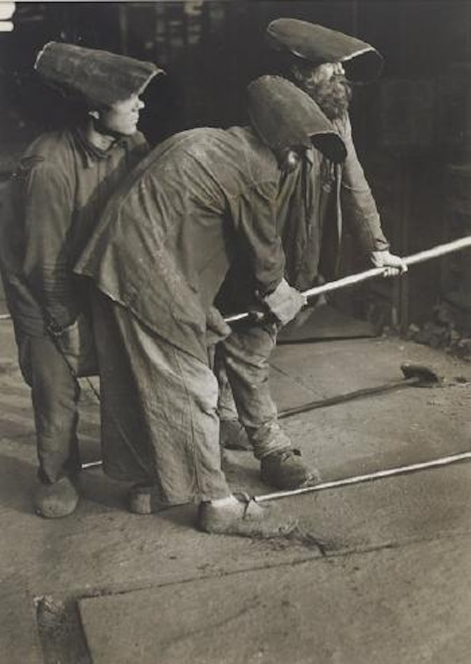 Shaking down slag by Margaret Bourke-White
