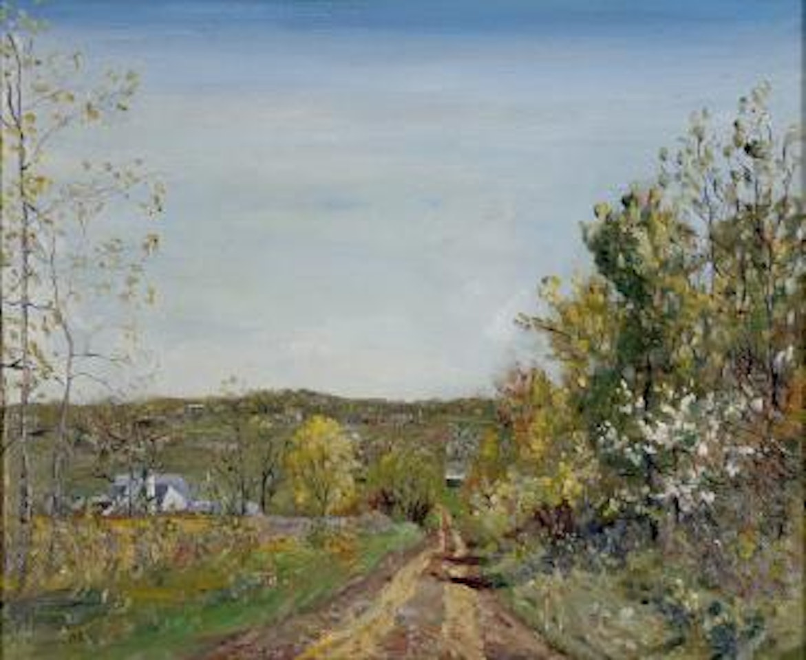Bucks County Road by Walter Emerson Baum