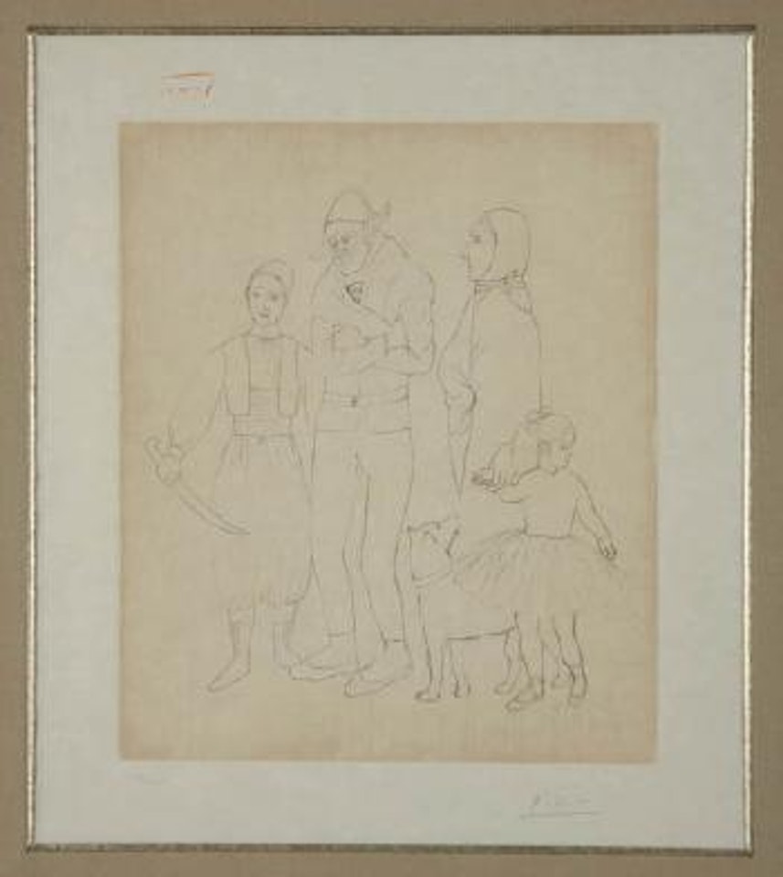 Famille de Saltimbanques by Pablo Picasso