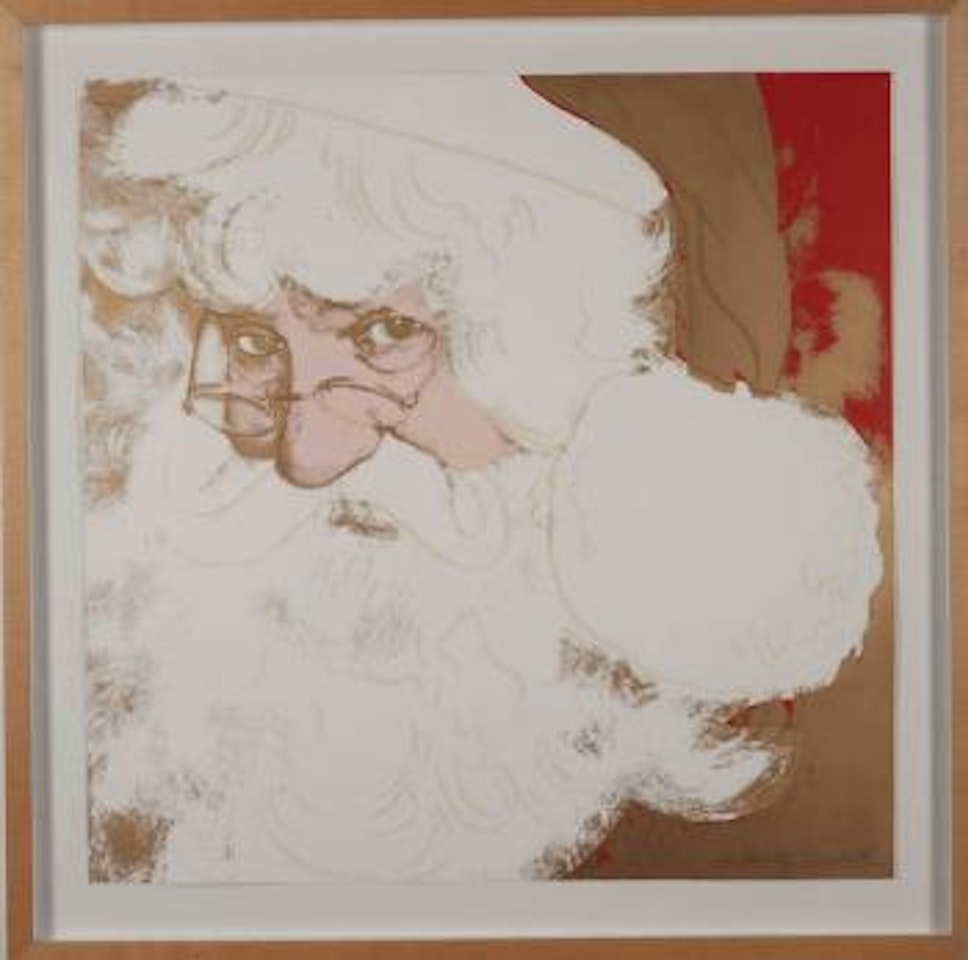 Myths (Santa Claus) by Andy Warhol