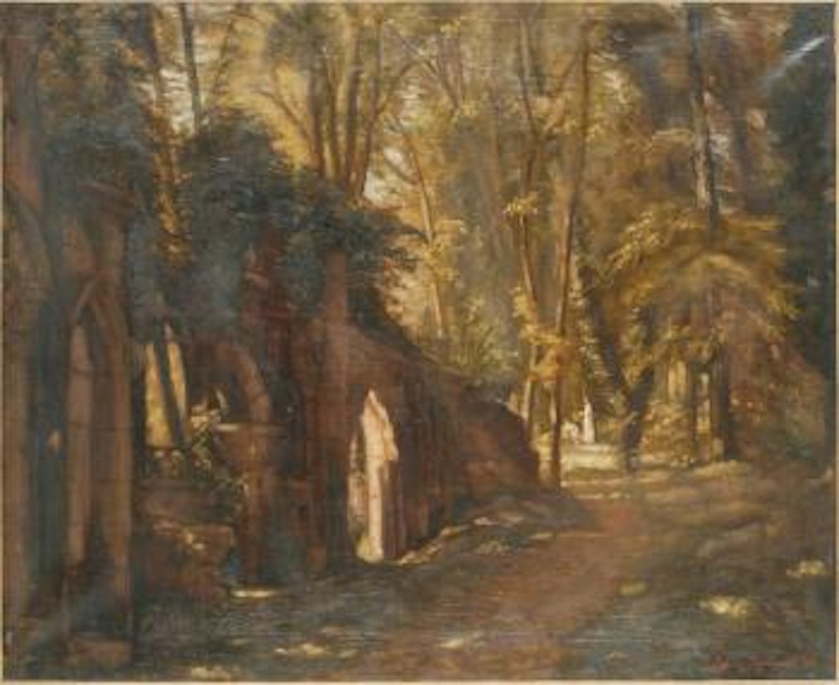 Arches en ruines aux Templiers by Emile Bernard