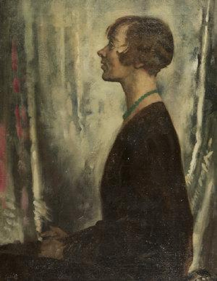 Portrait of Mrs. Bendir by William Orpen