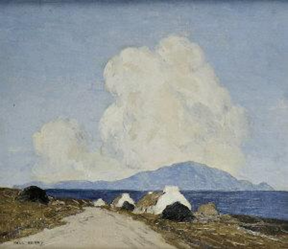 Clare Island from Achill by Paul Henry