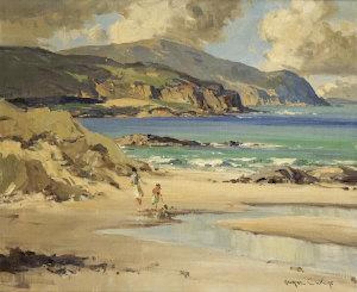 Glengad Head from Culdaff Strand, Co. Donegal by Maurice Canning Wilks