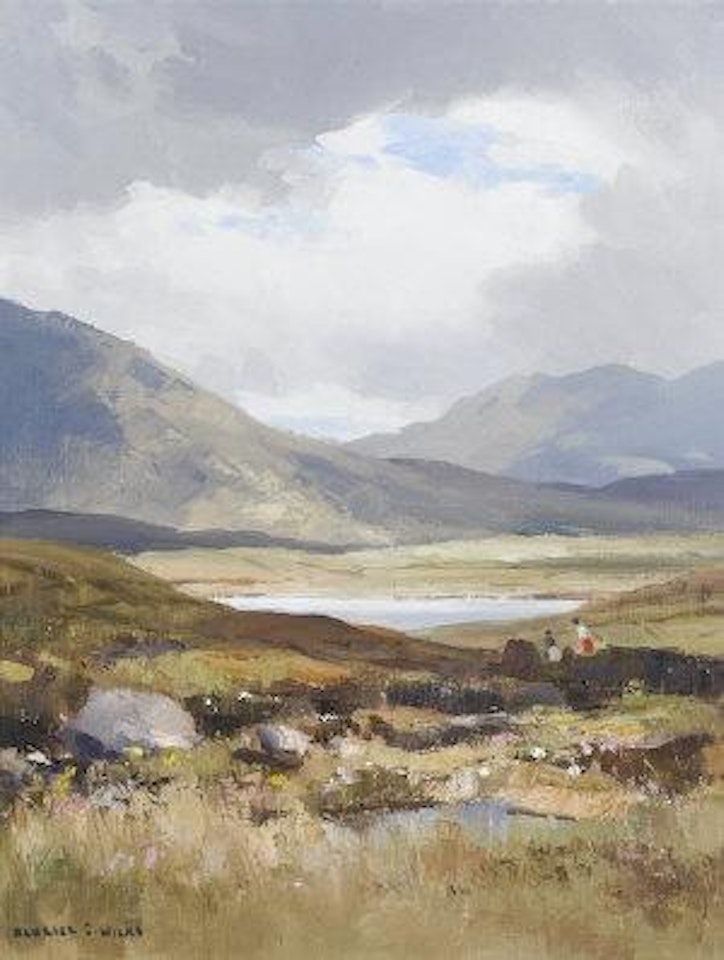 Western landscape, Co. Galway by Maurice Canning Wilks