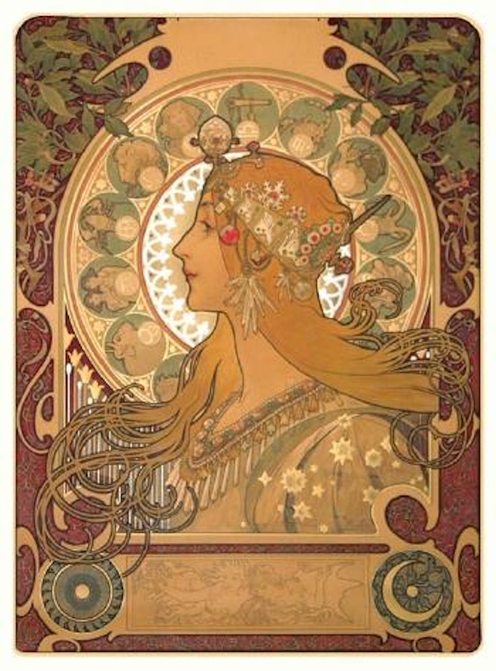 Zodiac by Alphonse Mucha