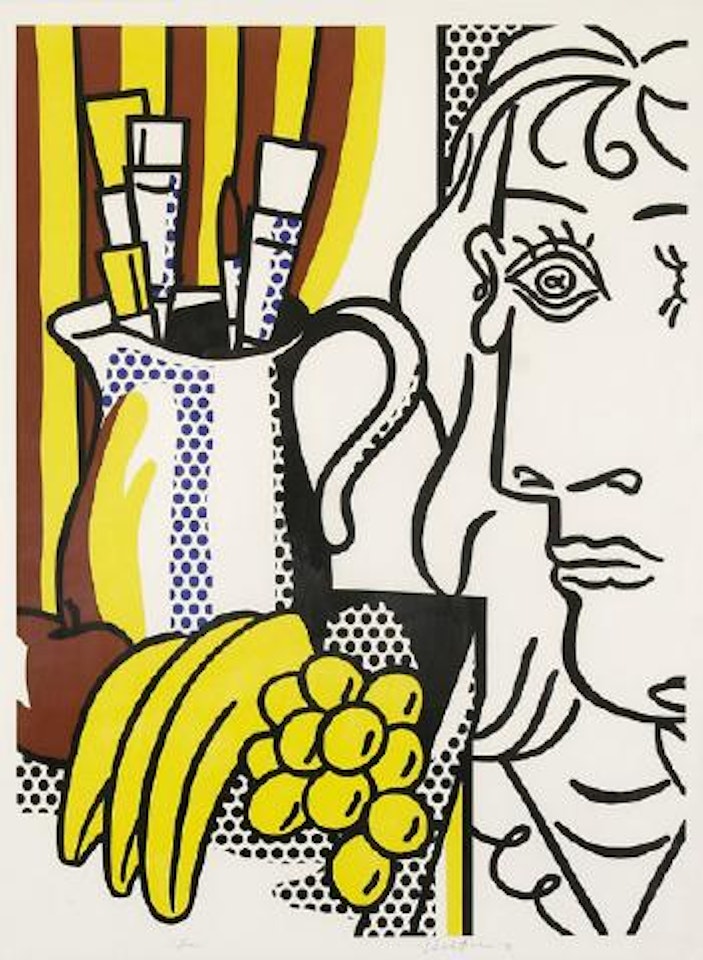 Still Life with Picasso by Roy Lichtenstein