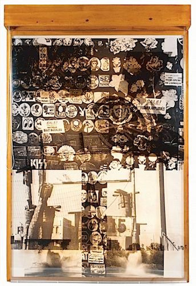 Sling-shot Lit #7 by Robert Rauschenberg