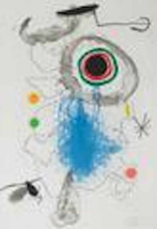 L'astre du Labyrinthe (Dupin 425) by Joan Miró