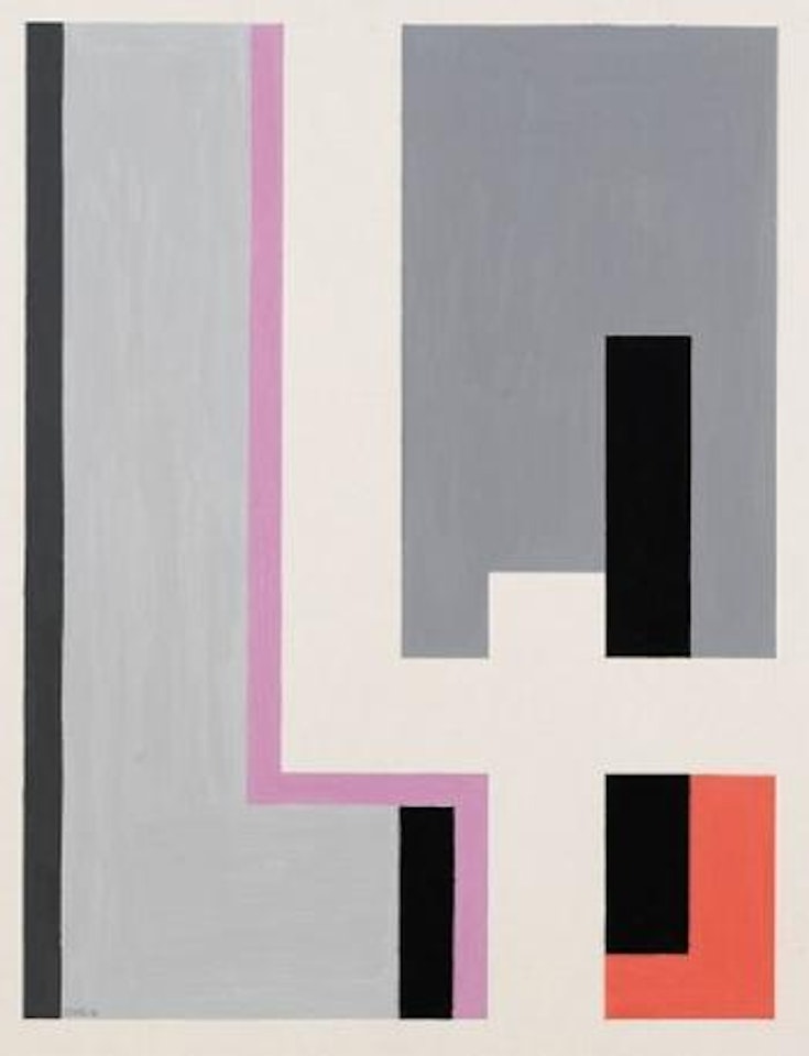 Vier in Grau by Walter Dexel
