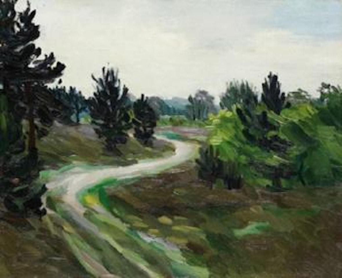 Heideweg aus Bardowick by Kurt Schwitters