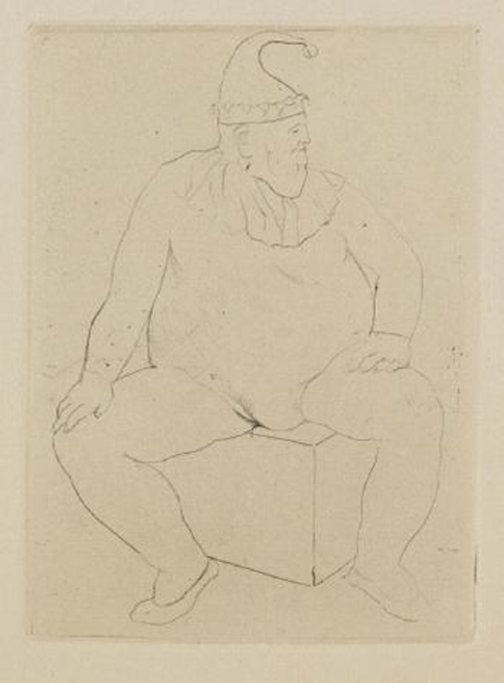 Le Saltimbanque au Repos by Pablo Picasso