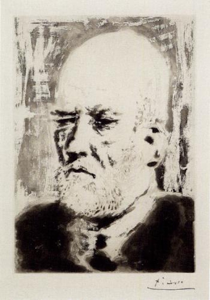 Portrait de Vollard II by Pablo Picasso