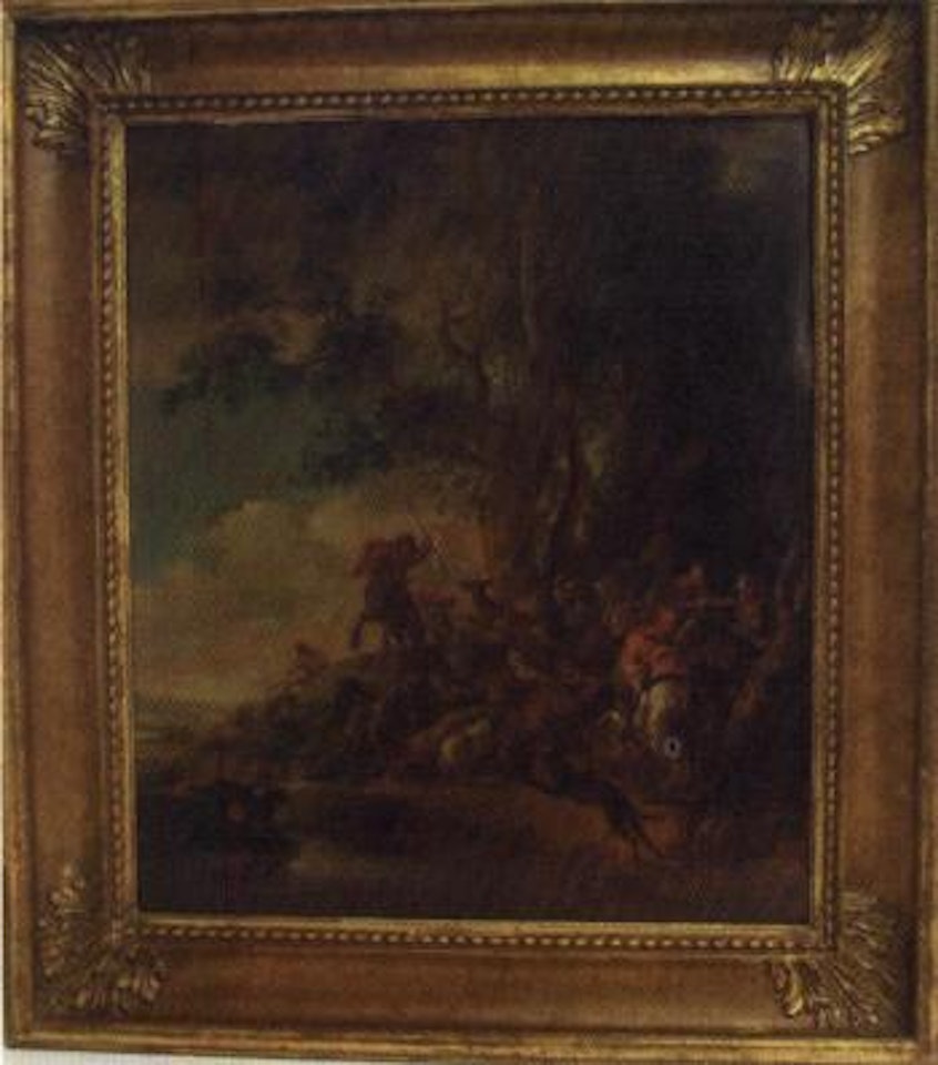 Hirschjagd by Nicolaes Pietersz Berchem