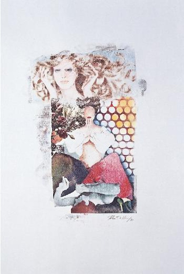 Senza titolo by Mimmo Rotella
