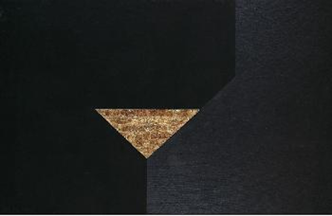 Nero e oro by Alberto Burri