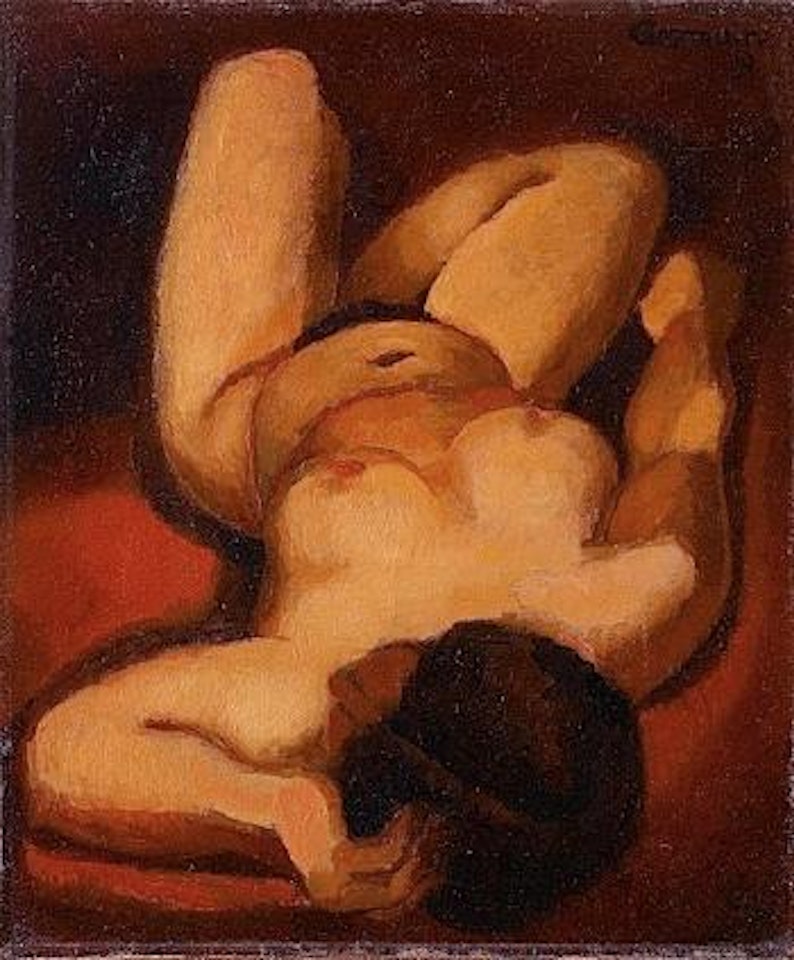 Petit nu rouge by Marcel Gromaire
