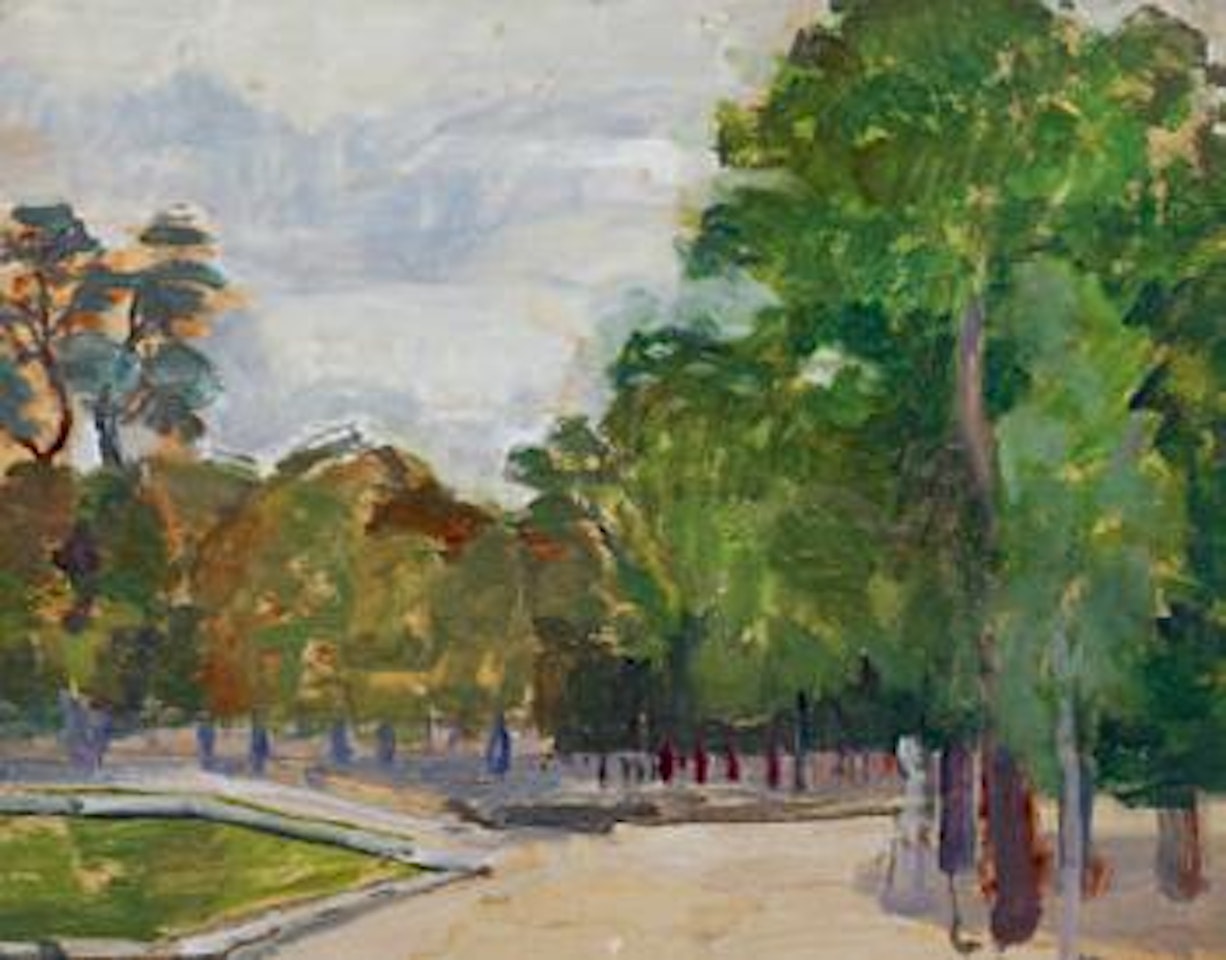 Parc à Paris by Henri Edmond Cross