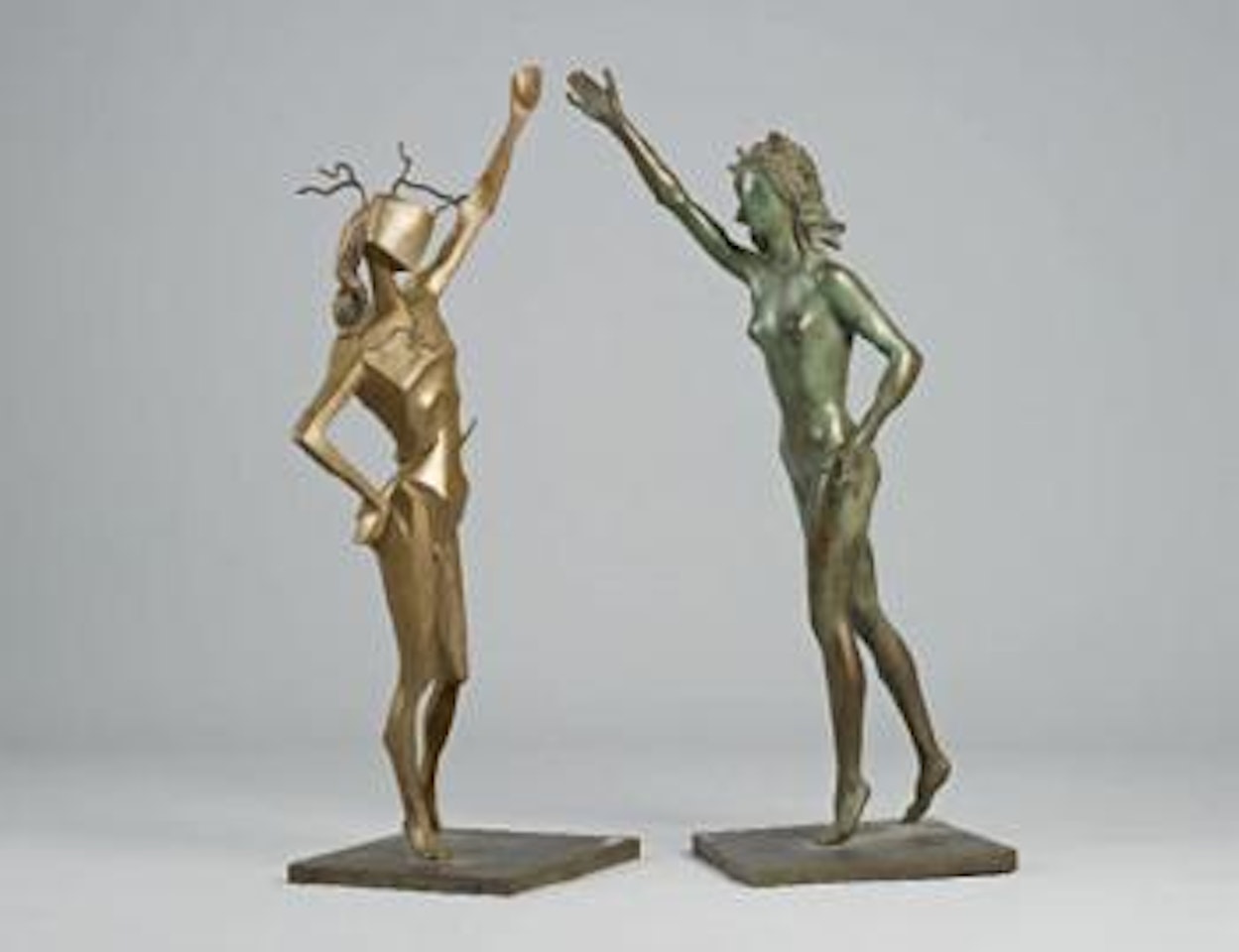 Hommage à Terpsichore (la danse) by Salvador Dali