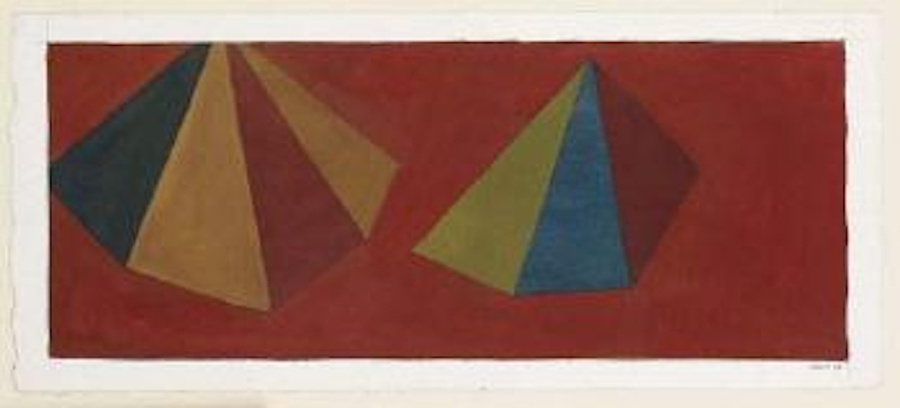 Pyramid by Sol LeWitt