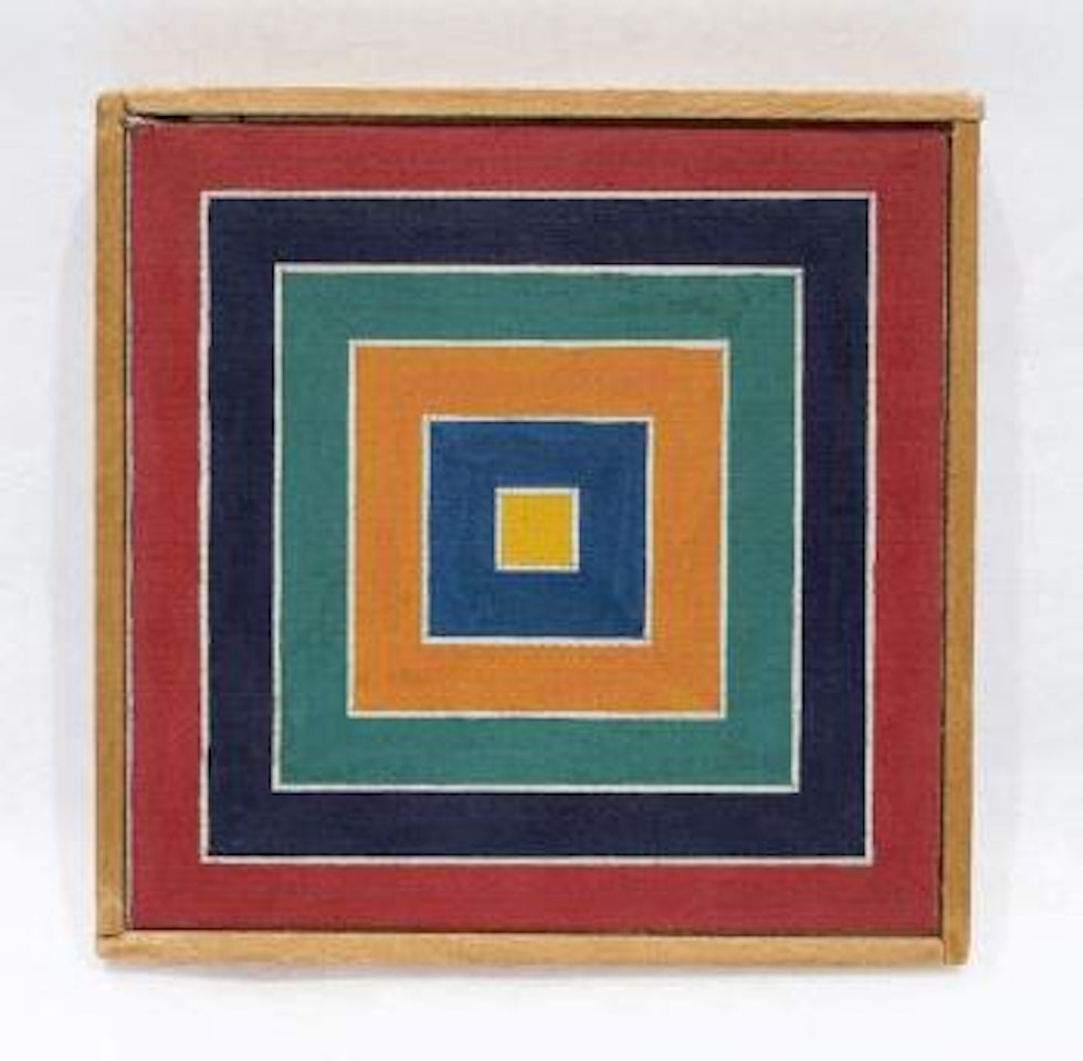 Sans titre (Frank Stella: After concentric square) by Richard Pettibone