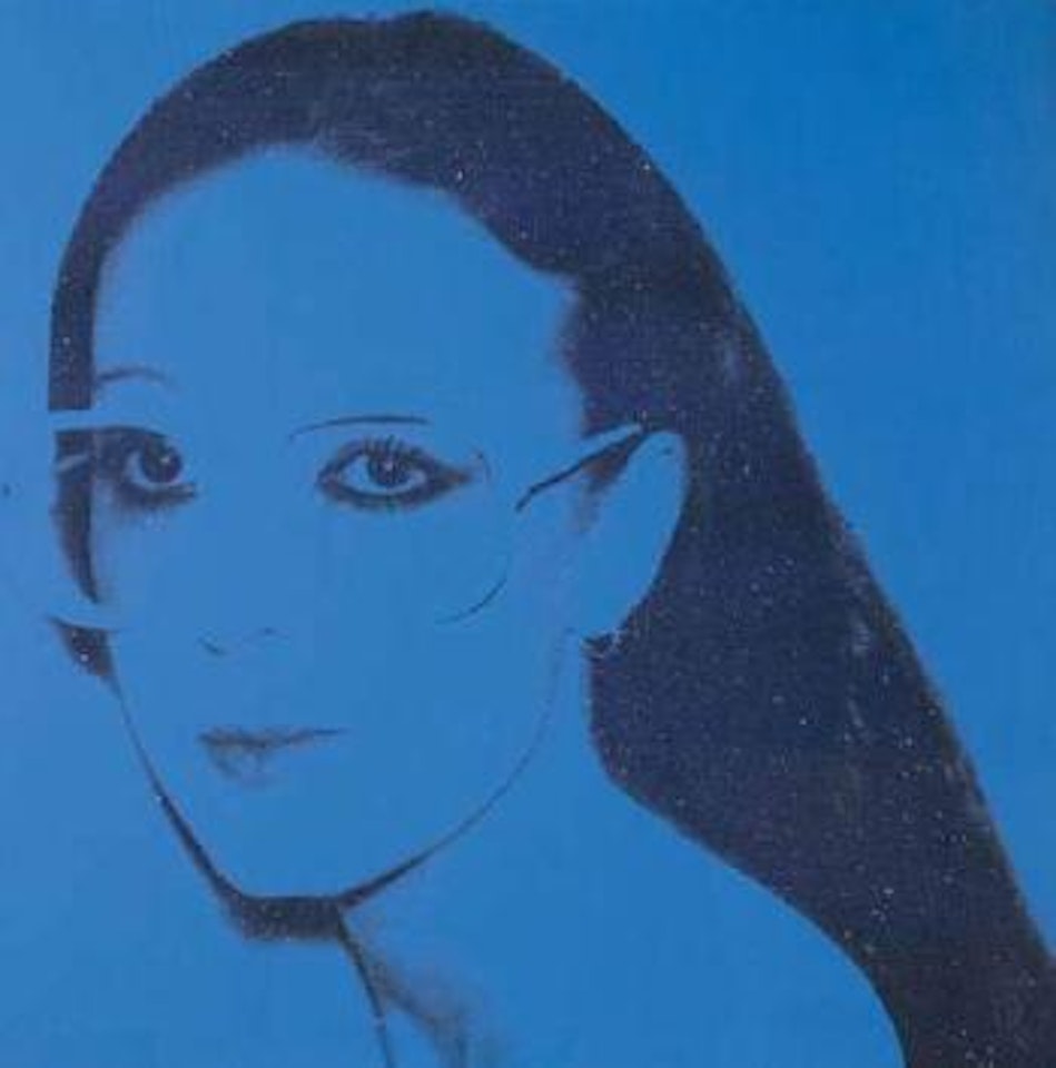 Unidentified woman by Andy Warhol